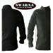 Swarna Tactical Long Sleeve Comat Shirt - BLACK